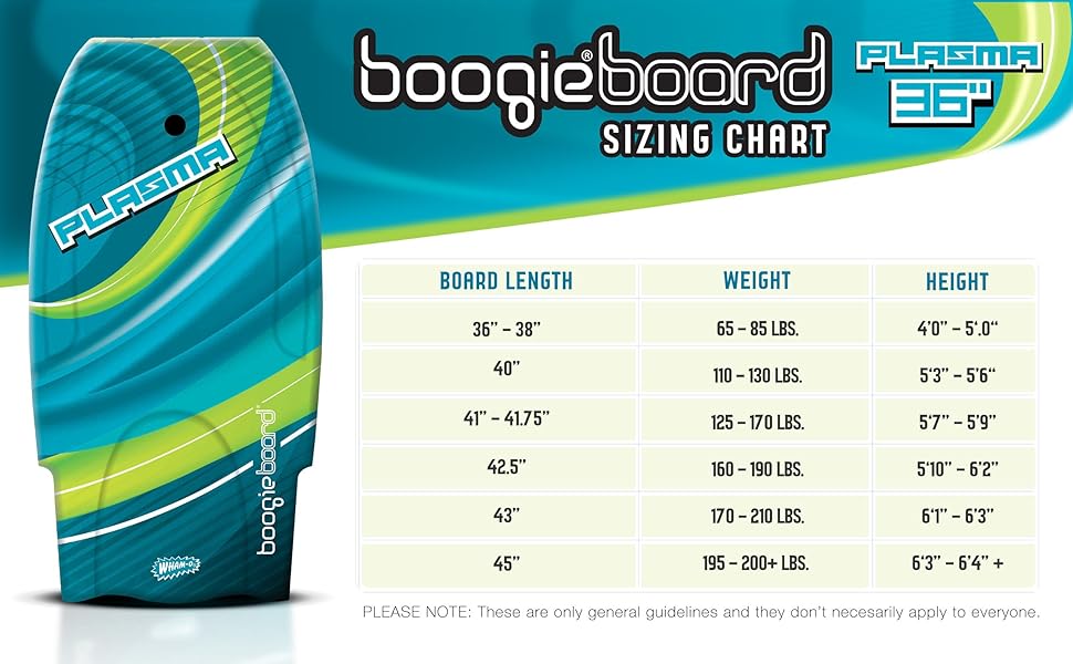 BOOGIE PLASMA 36" BODYBOARD