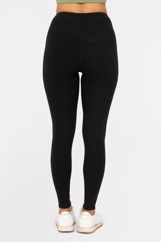 HIGH-WAISTED FLEECE LEGGINGS