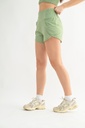 HIGHWAIST SPLIT RUN SHORTS