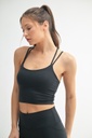 VENICE CLOUD CRISS-CROSS WORKOUT BRA