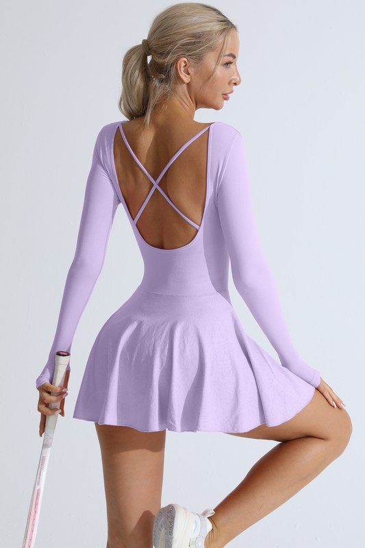 CROSSBACK TENNIS DRESS