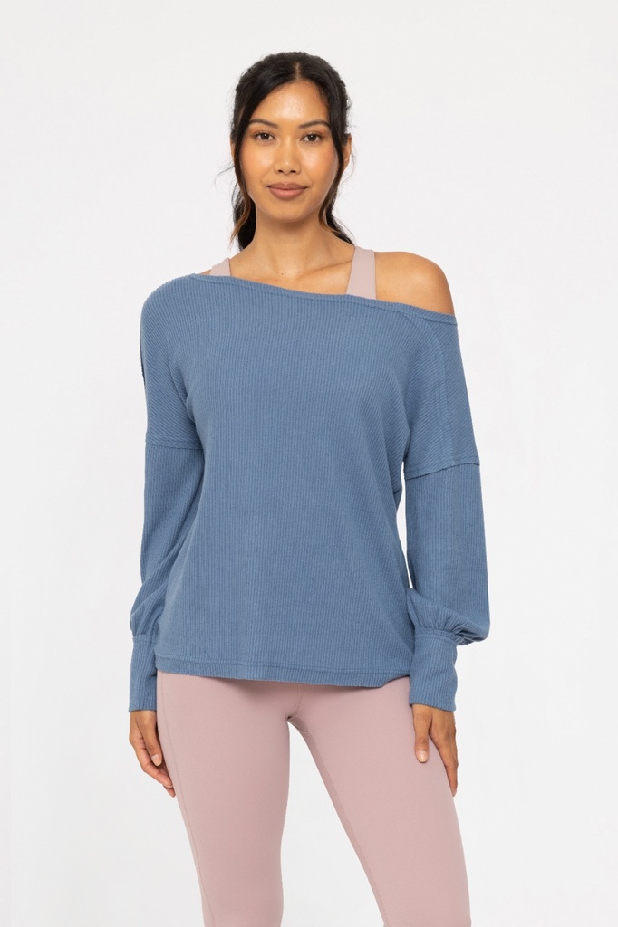 BALLET CHIC OFF SHOULDER TOP