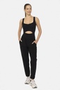 KEYHOLE CUTOUT JUMPSUIT