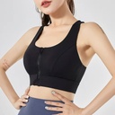 FRONT ZIPPER WORKOUT BRA