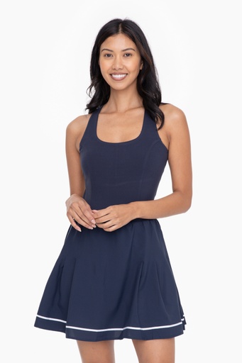 CRISS CROSS SKATER DRESS