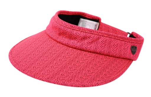 [V2721-PNK] SUMMER COLOUR PRINT VISOR