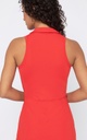 COLLAR PLEATED TENNIS DRESS