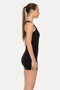 KEYHOLE CUTOUT SHORTSIE