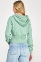 TWO WAY ZIPUP HOODIE