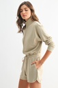 MOCKNECK ROMPER