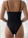 LACE PATCHWORK SWIMSUIT