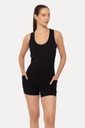 KEYHOLE CUTOUT SHORTSIE