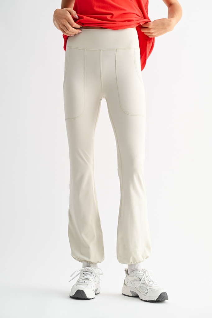 BUBBLE HEM LEGGINGS